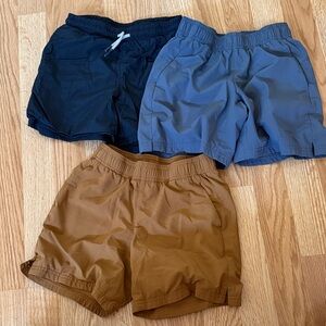Set of Three Boys All In Motion Athletic Shorts